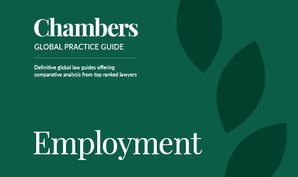 Chambers Global Practice Guide: Employment 2019